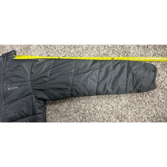 Columbia Omni-Heat Interchange Puffer Jacket Gray Thermal Reflective Sz L Men - Picture 12 of 12